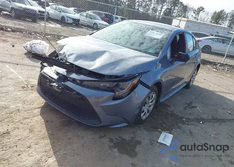 2022 Toyota Corolla Le из США, поврежденный, VIN 5YFEPMAE7NP285330